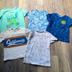 A set of boys shirts
